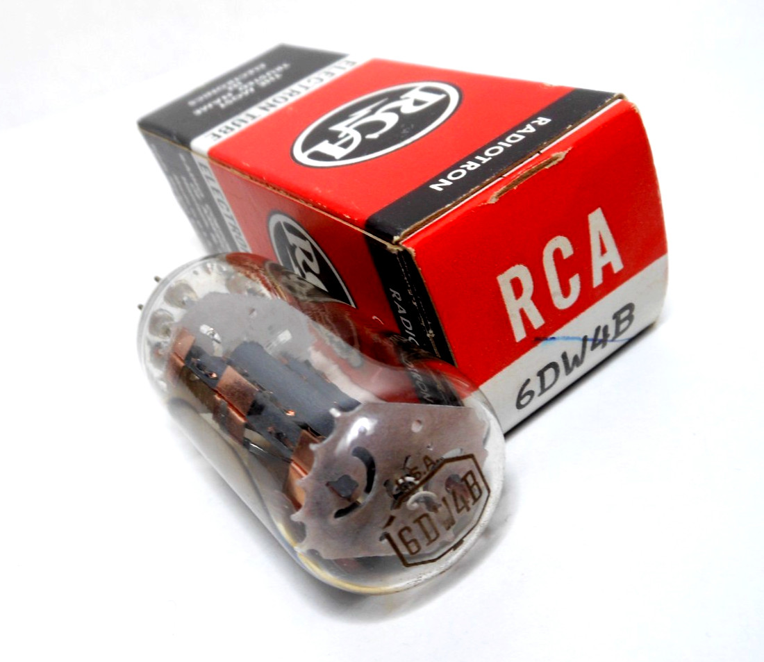 RCA USA 6DW4B Tube NOS NIB - 6CJ3 Damper Rectifier Leben CS-600