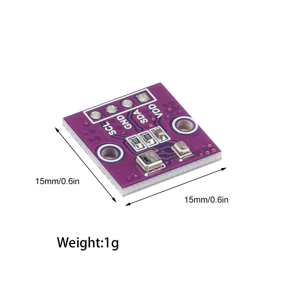 5PCS AHT20 & BPM280 2 In 1 Digital Temperature Sensor Module 4P GROVE Cable
