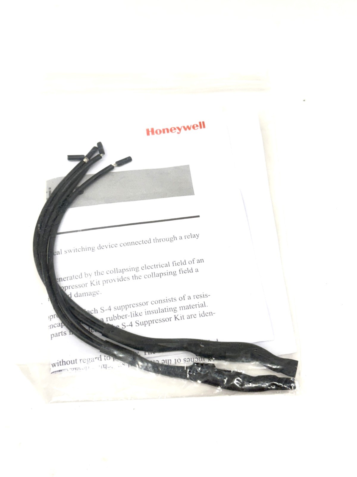 Honeywell S-4 Suppressor Kit Wiring for Security Contacts New