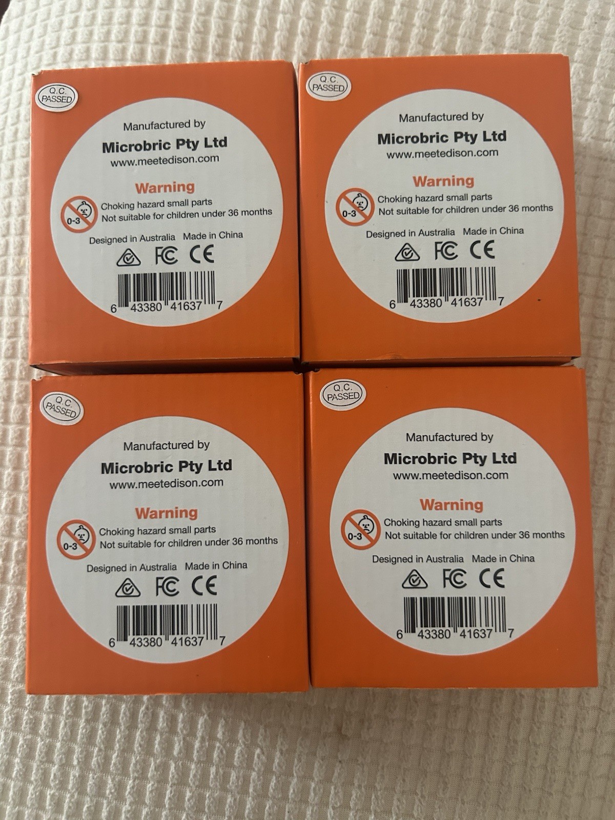 4 Sealed new Coding Edison Robot STEM