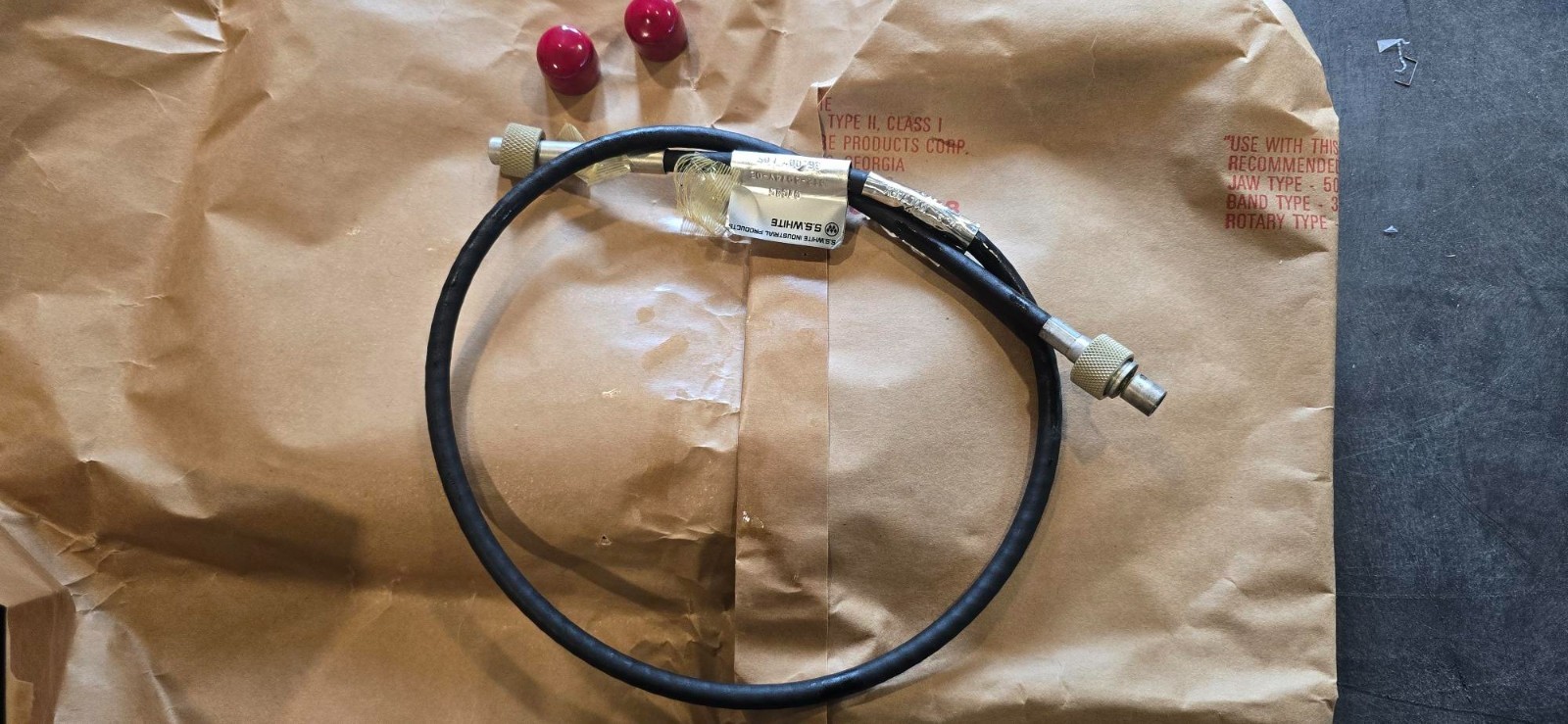 S.S. WHITE TECHN SHAFT ASSEMBLY FLEX 0312-18928-Y-03600 1680-00-562-4998