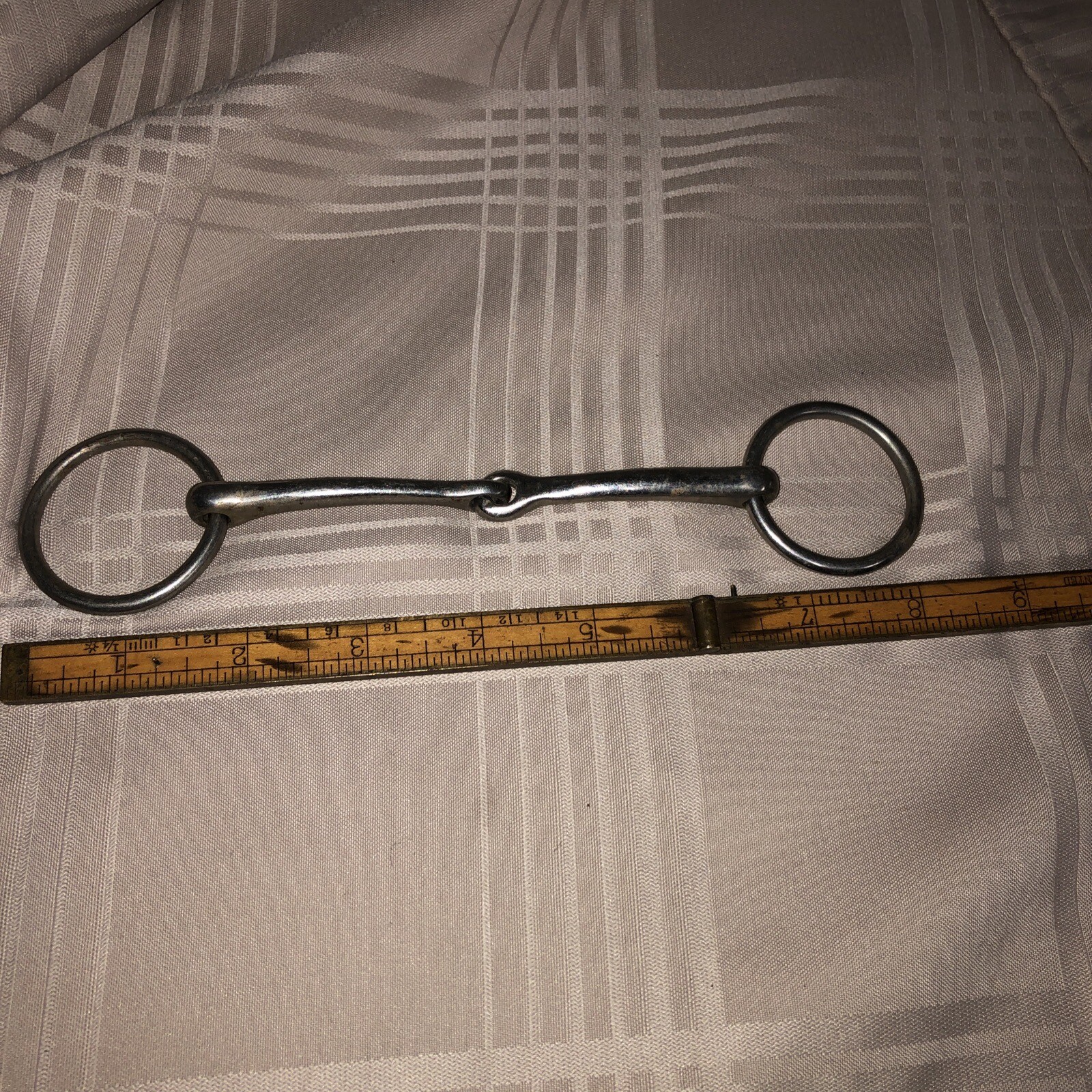 5.25” Snaffle Bit Loose Ring 1.75”