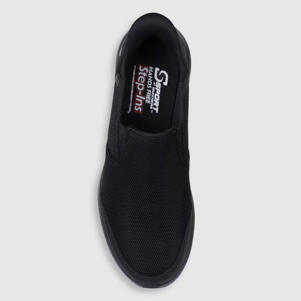 S Sport By Skechers Men's Presley Sneakers - Black 9: Slip-On, Cushioned