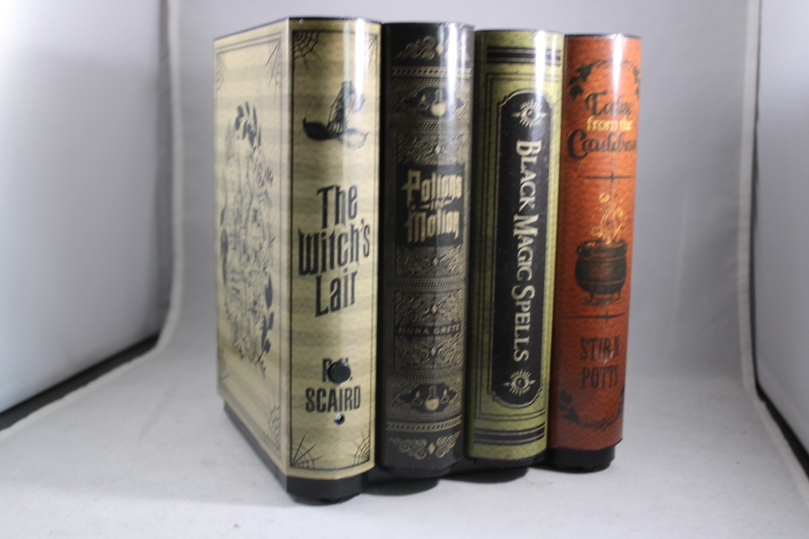 Gemmy Halloween Animated Prop Moving Books Sound Haunted Library Decor