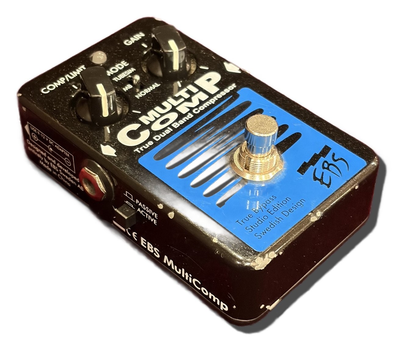 EBS MULTI COMP Studio Edition Compressor Pedal 1999 Tested & Works