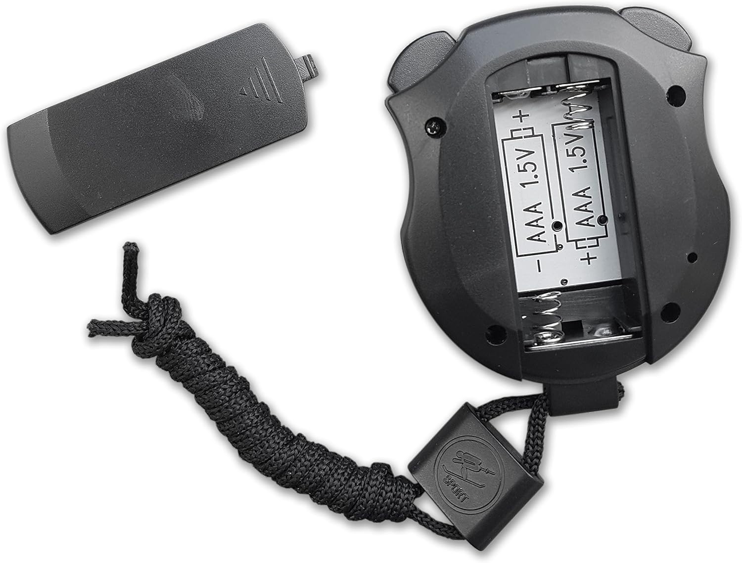 Digital Stopwatch - No Bells, No Whistles, Simple Basic Operation, Silent, Clear