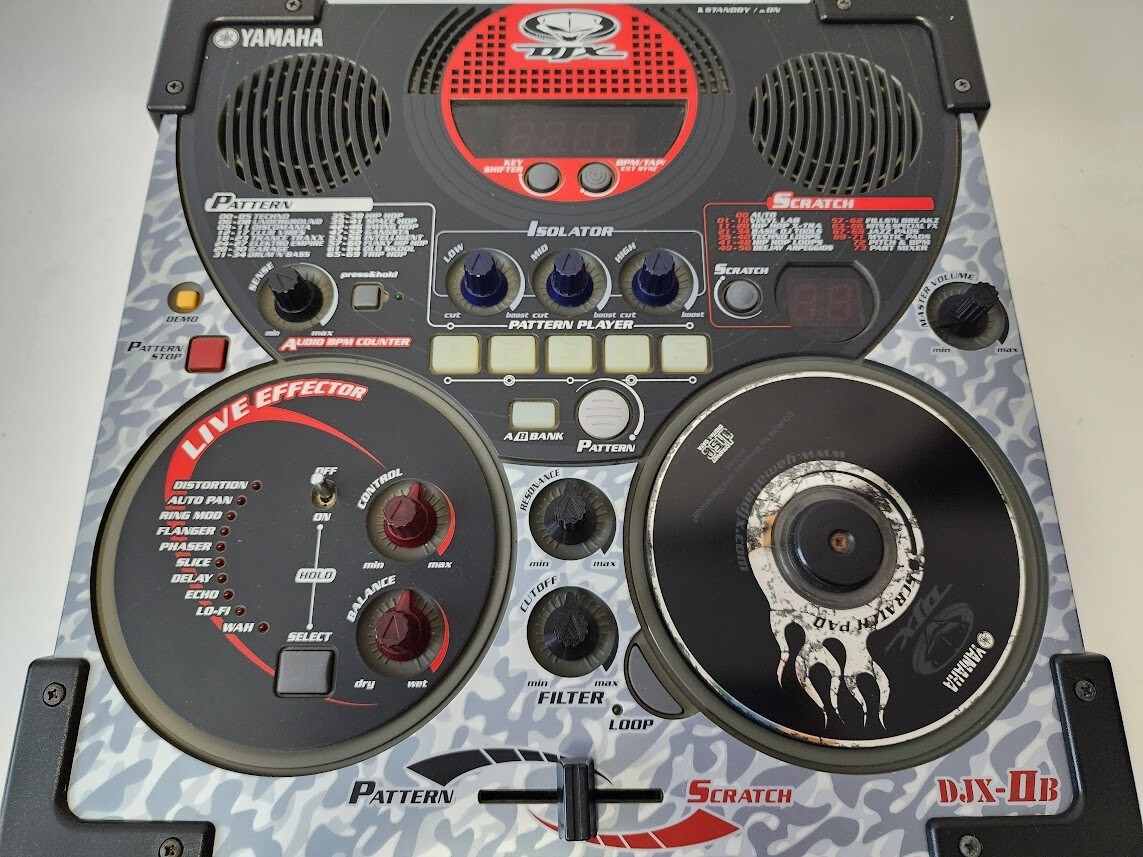 Yamaha DJX-IIB DJ Mixer Sequencer Rhythm Machine Effector