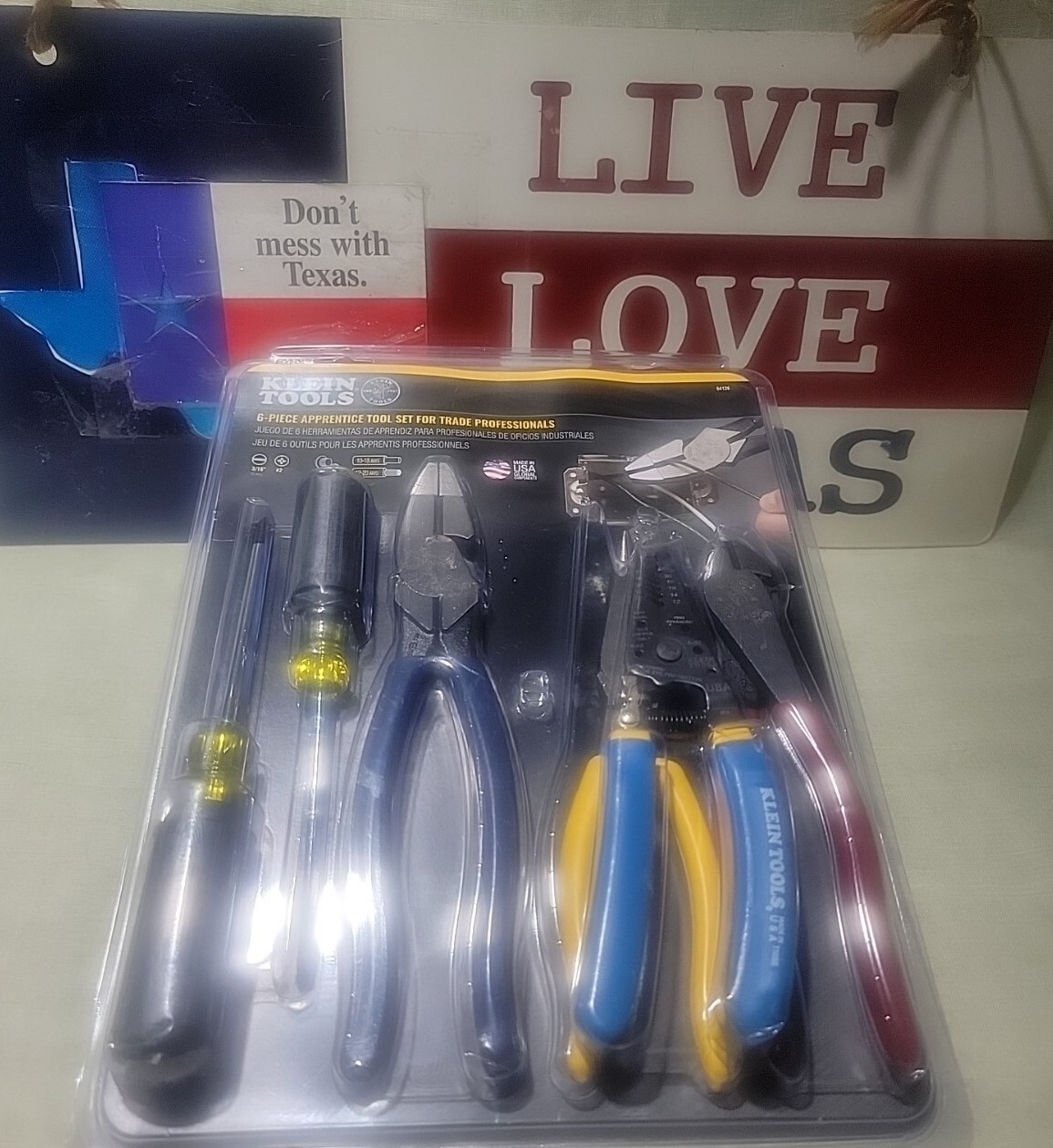 1 KLEIN TOOLS # 94126 6-PIECE APPRENTICE TOOL SET FOR ELECTR. TRADE PRO.🤑FS&H🤑