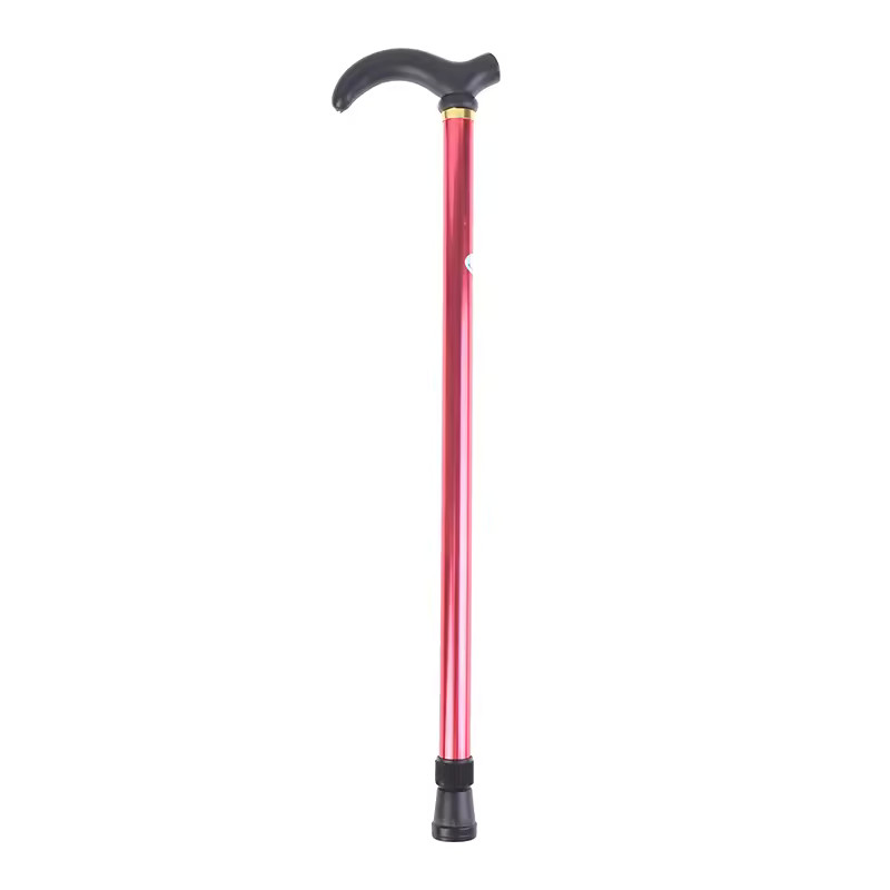 1PC 75-90Cm Aluminum Alloy Adjustable Walking Stick 2 Section Stable Anti-Skid C