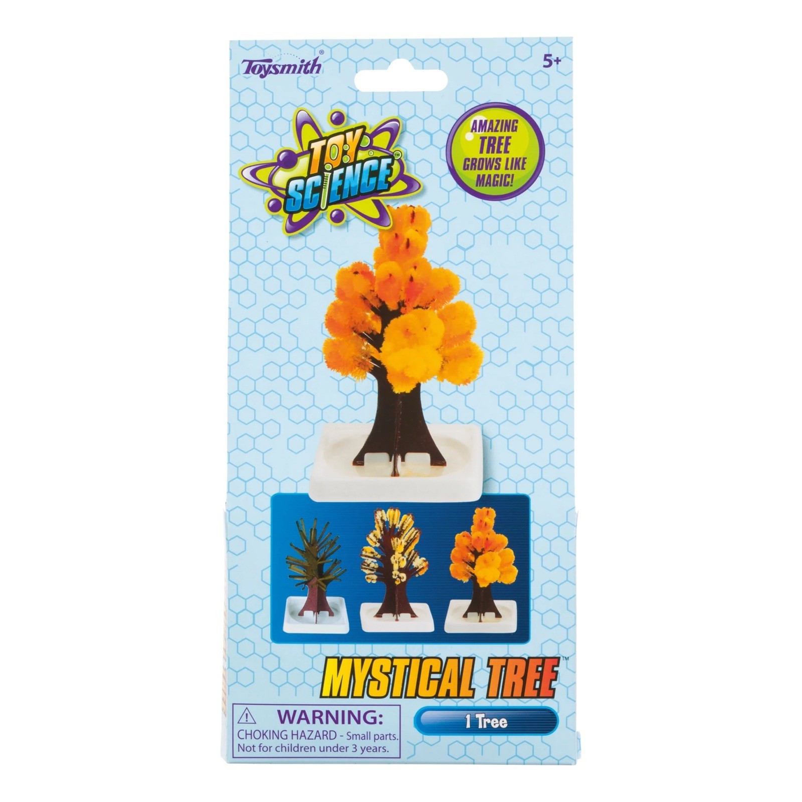 Toysmith Mystical Tree Growing Crystal Educational Science Kit, 1 Tree, Age 5+