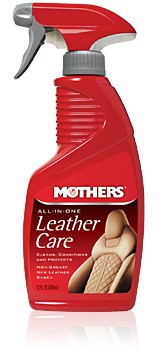 Mothers Leather Cleaner All In One Leather Care 12oz. 06512