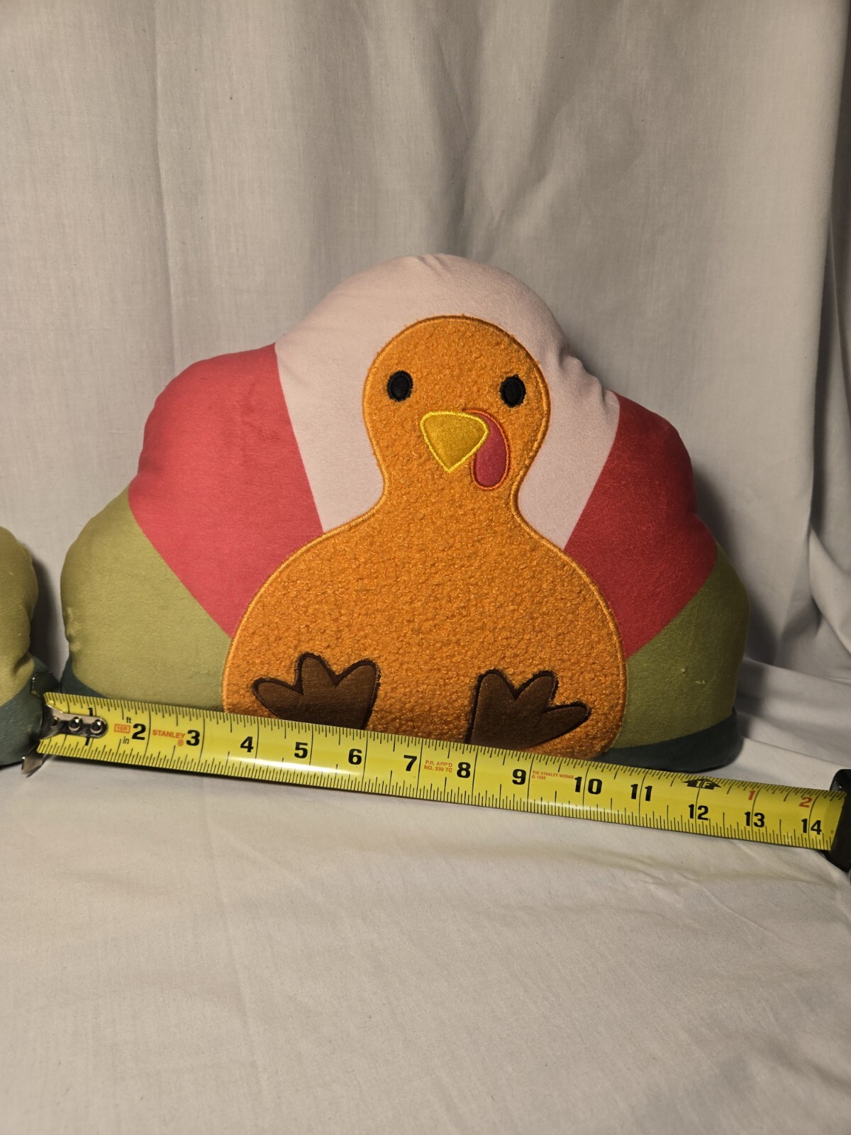 2 Pc Mercurial Turkey Pillow