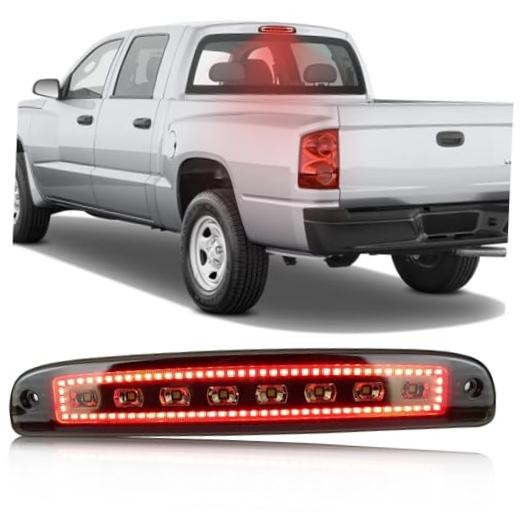 Smoked LED Third Brake Light for 1997-2011 Dodge Dakota – High-Mount Cab/Roof