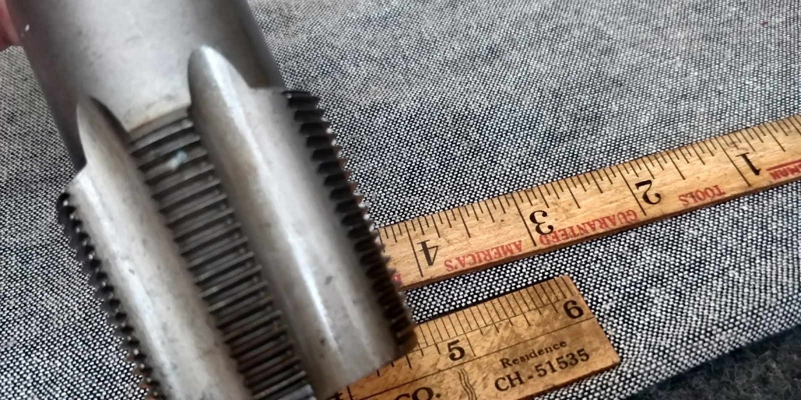 HANSON 1 1/2"-11 1/2 NPT PIPE THREADING TOOL TAP