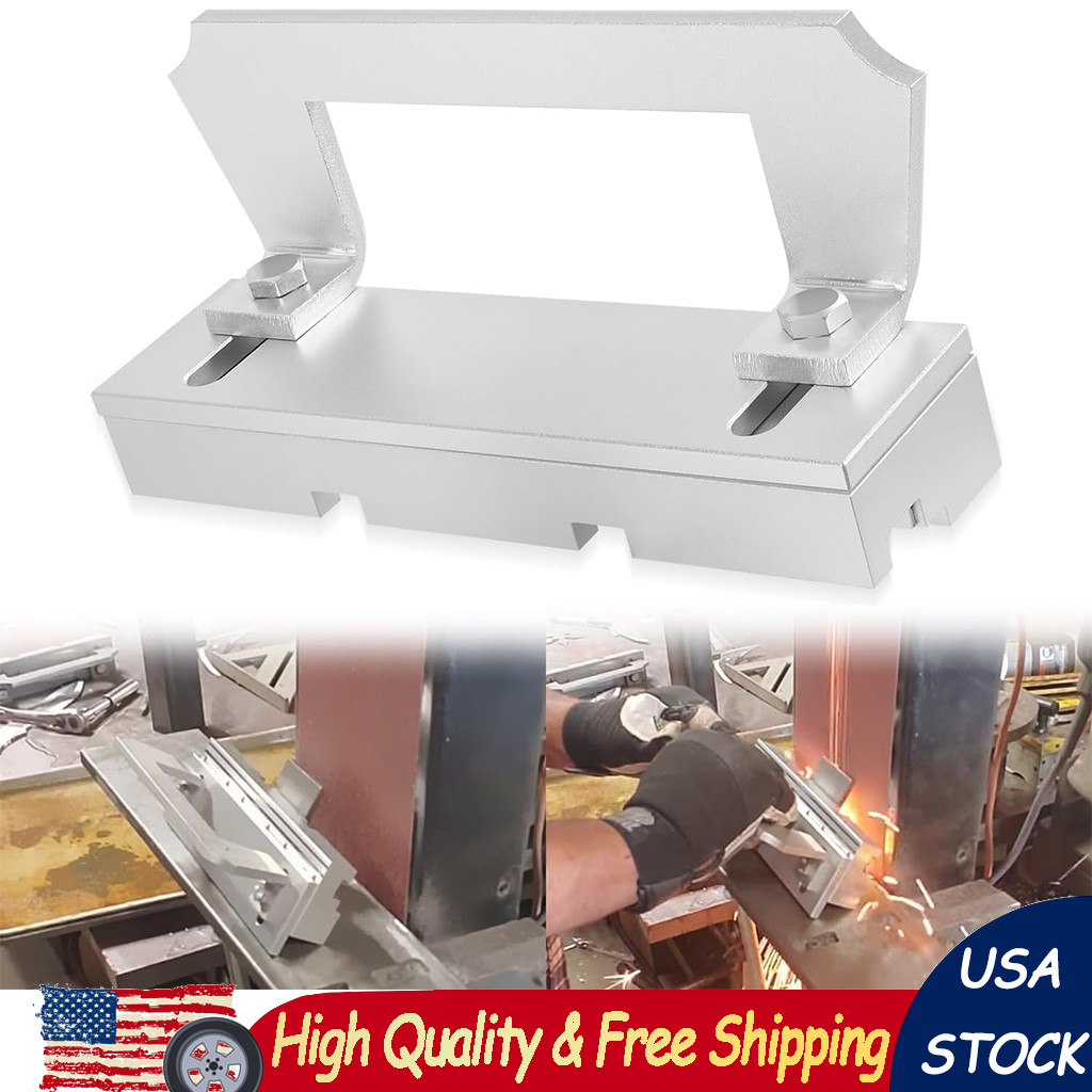 Magnetic Bevel Jig for Grinding & Sharpening Metal for Knife Making Welders