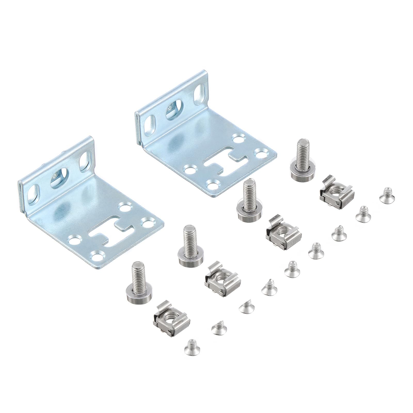 PhyinLan Rack Mount Kit for 17.3 Inch Juniper Switches inches, Silver