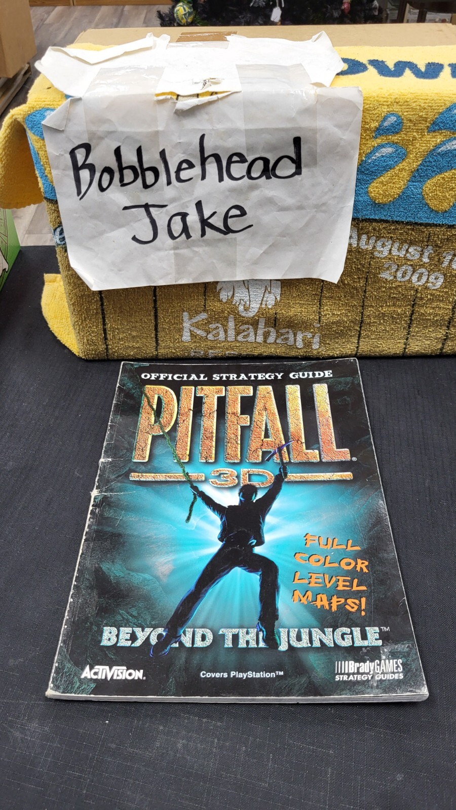 PITFALL 3D BEYOND THE JUNGLE PS1 PLAYSTATION BRADY VIDEO GAME STRATEGY GUIDE