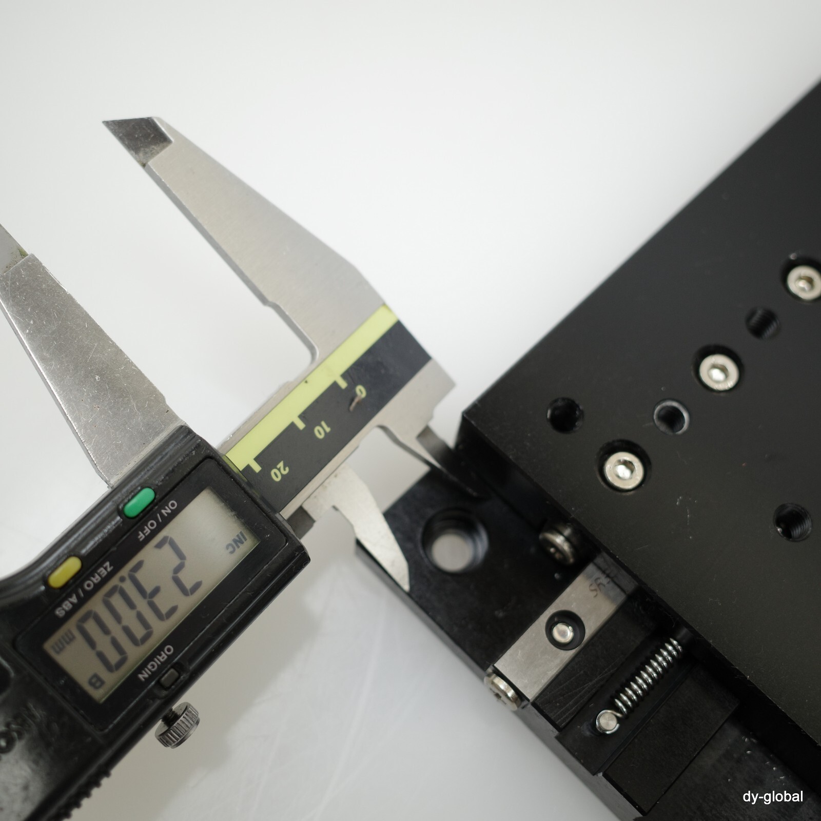 DPI Used Manual Positioner X Axis S-150LRC 150X150X25 +/-22mm STA-I-510=5G41
