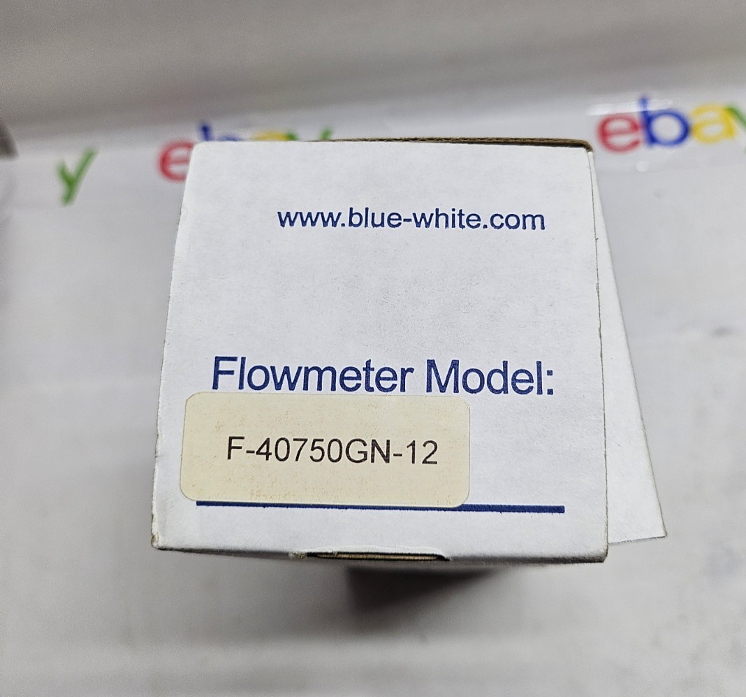 Blue-White F-40750GN-12 Flowmeter