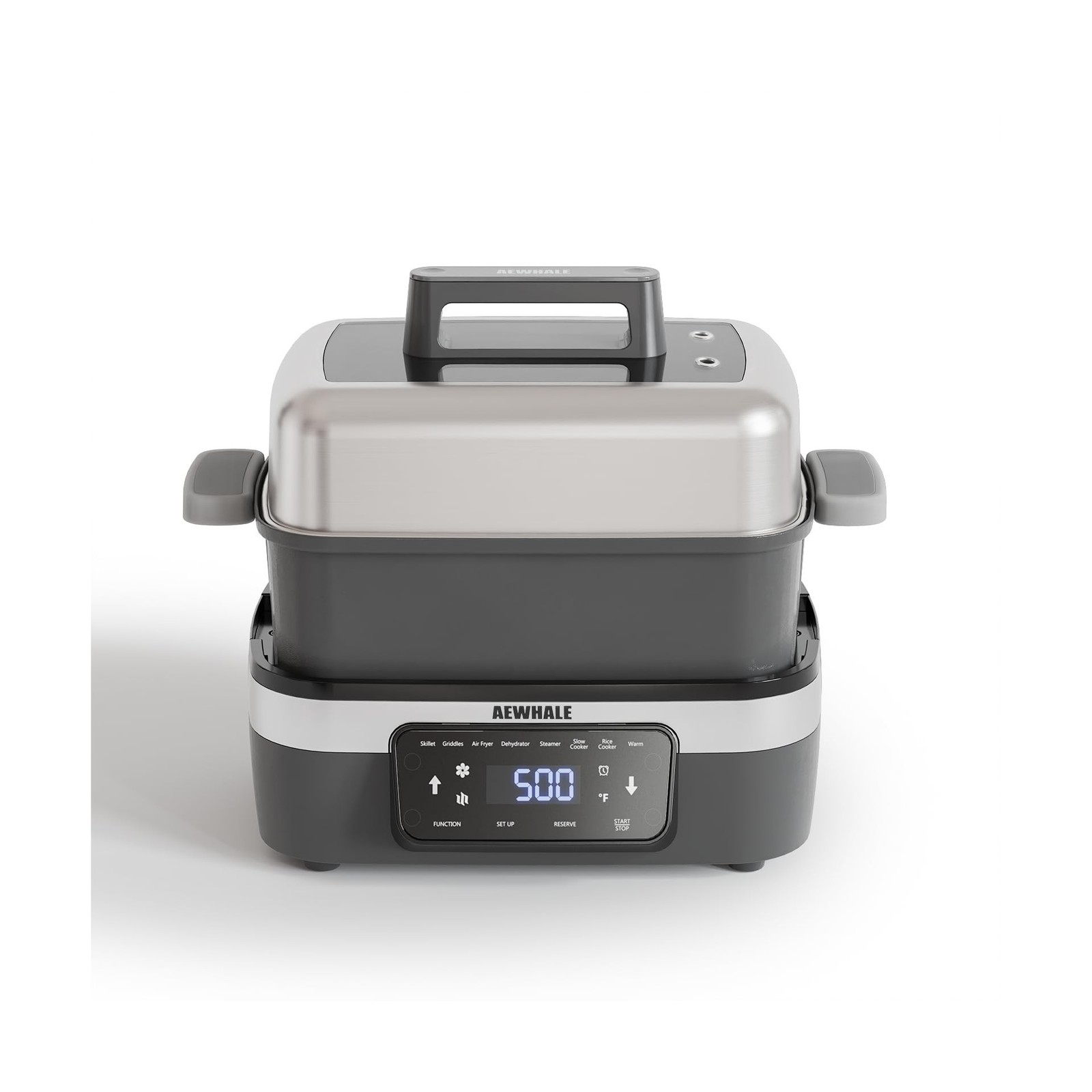 AEWHALE 8-in-1 Multifunctional Electric Cooker with Air Fryer, Slow... Fast Ship