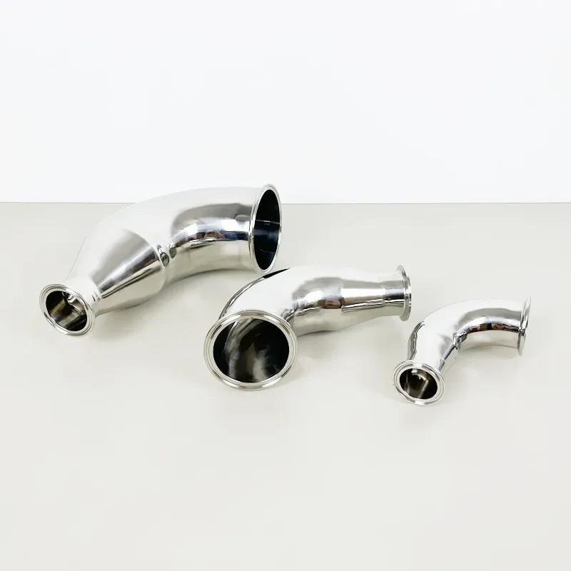 2"×1.5" SS304 Tri-Clamp Reducing Elbow Variable Diameter Homebrew Distillation