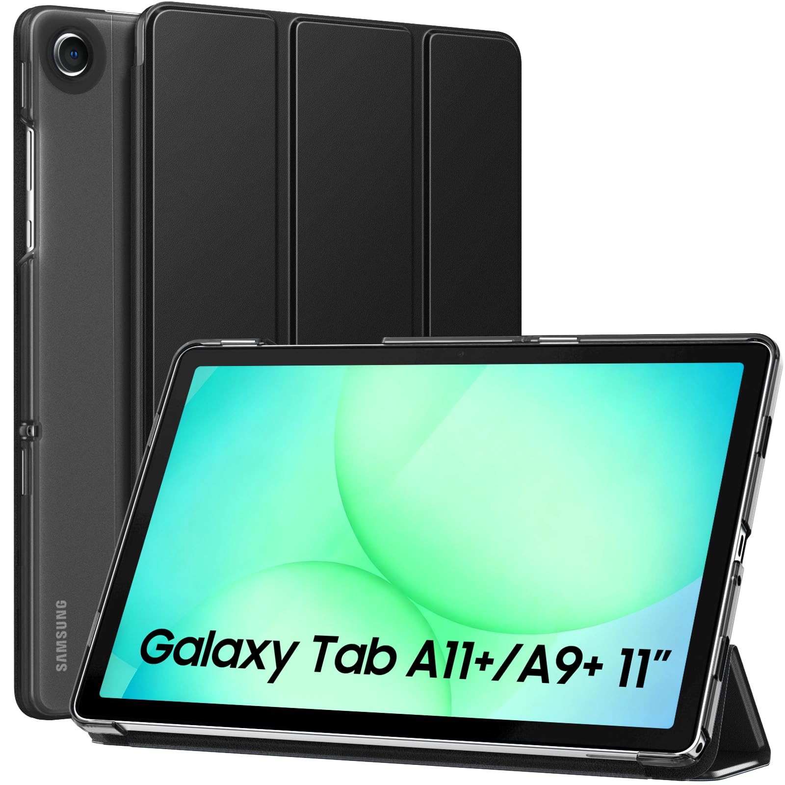 MoKo Case Galaxy Tab A11 Plus 2026 A9 Plus 2024 11-Inch Slim Stand Cover