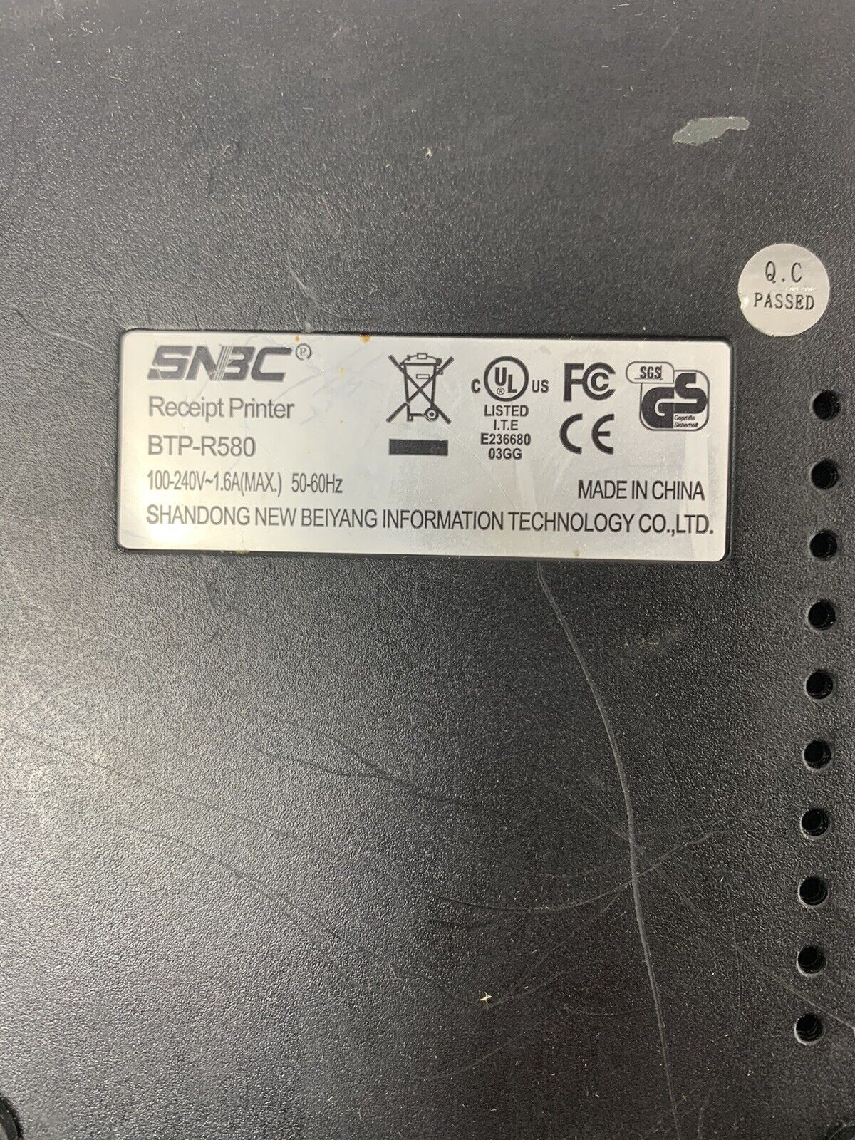 SNBC Receipt Printer BTP-R580