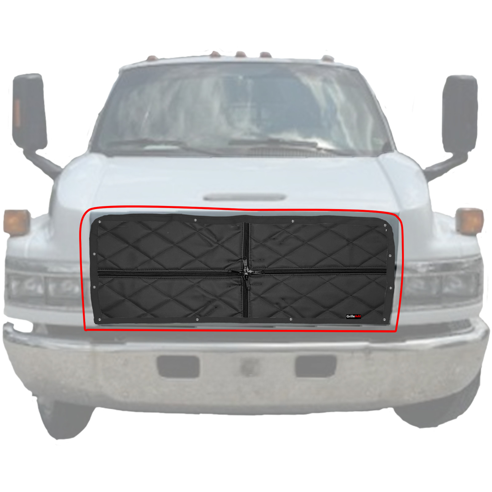 Quilted Winter Front for Chevy Kodiak & GMC Topkick (03-2009) C4500/C5500 (2179)
