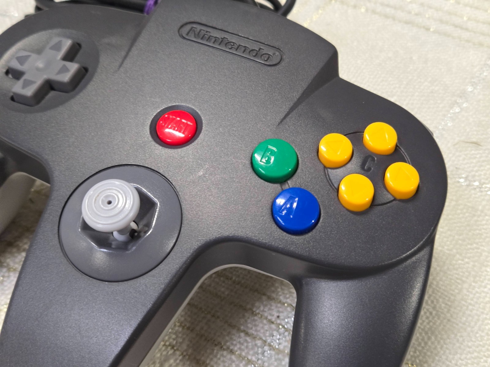 🕹️Official Nintendo 64 BLACK / GRAY Controller 👾 OEM N64 Remote NUS-005