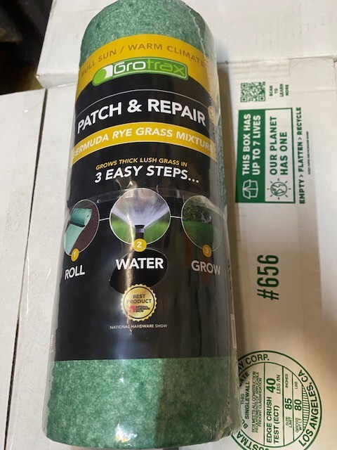 Grotrax Quick Fix Bermuda Rye Grass Mixture Sun or Shade - BUY MORE & SAVE!!