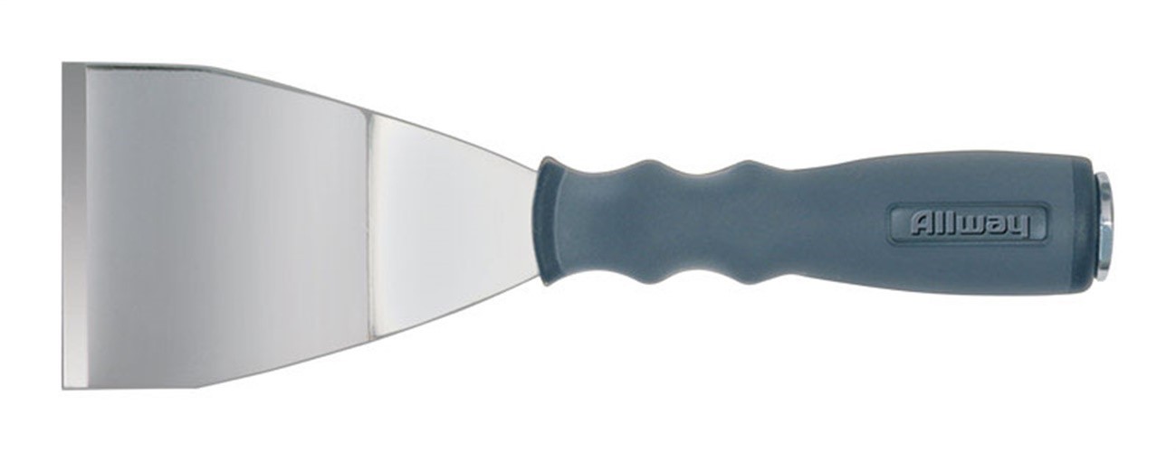 Allway BS3 B-Series Heavy Duty Carbon Steel Bent Scraper 3 W in.