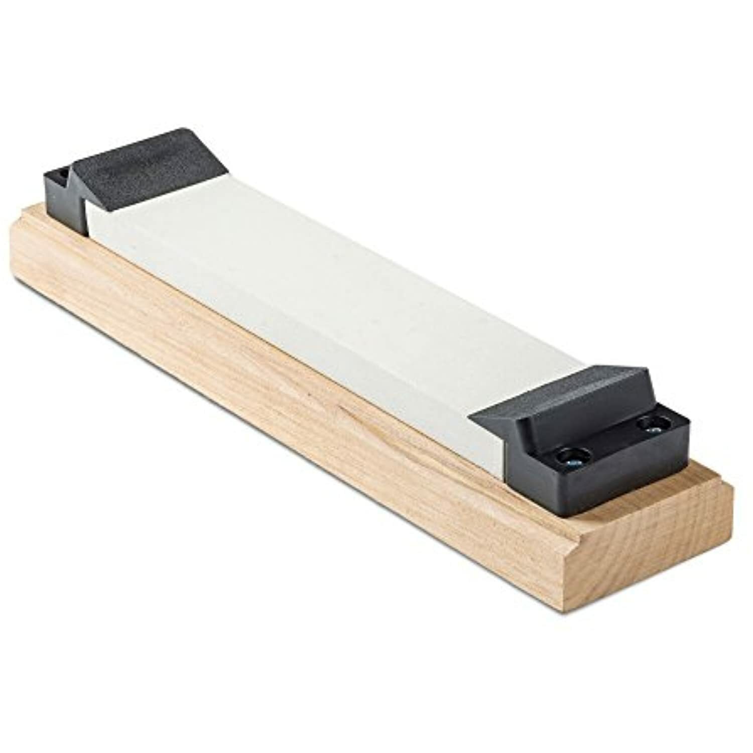 Cutlery Mania Mounted Stone Honing Set with 1oz Honing Oil and Free Cutlery