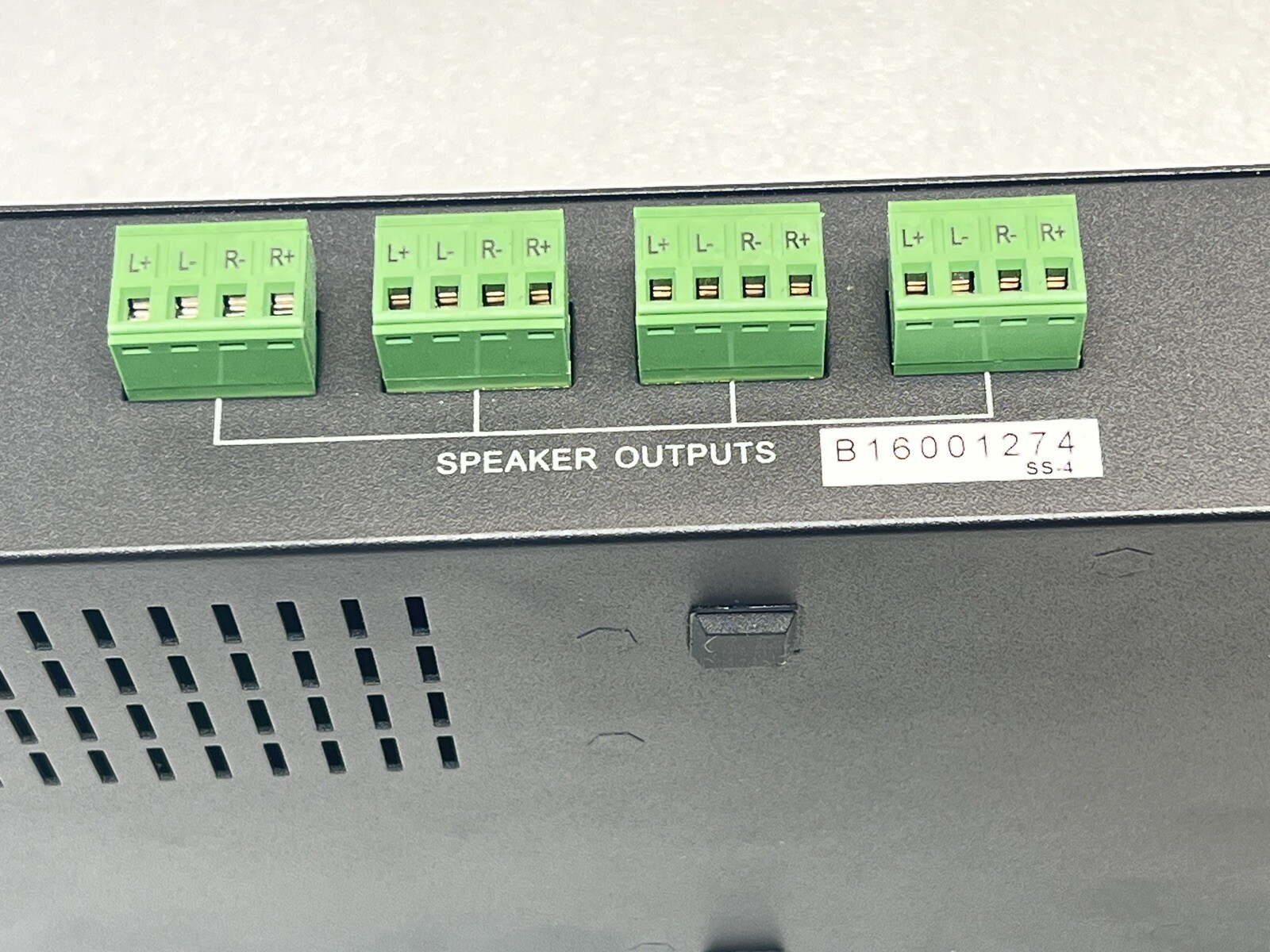 Vanguard Dynamics SS-4 - 4 Zone Speaker Control Tested and Working