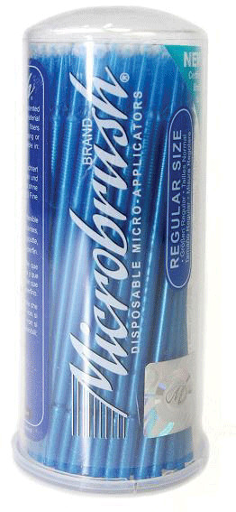 Microbrush MFP100 Tube Series Micro Applicators Fine Pink 100/Pk