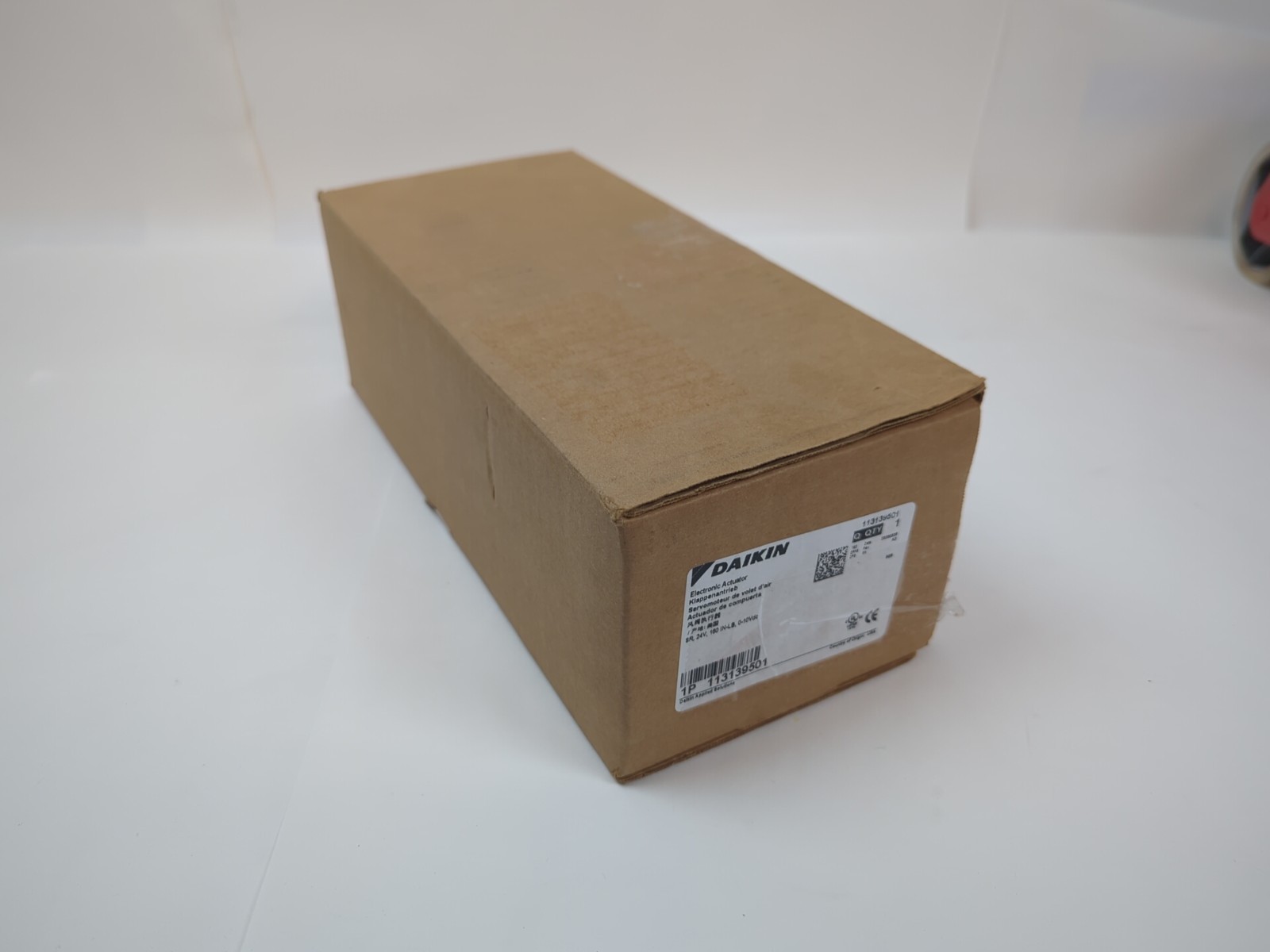 Daikin 113139501 Modulating Actuator Motor 24VAC Spring Return NEW