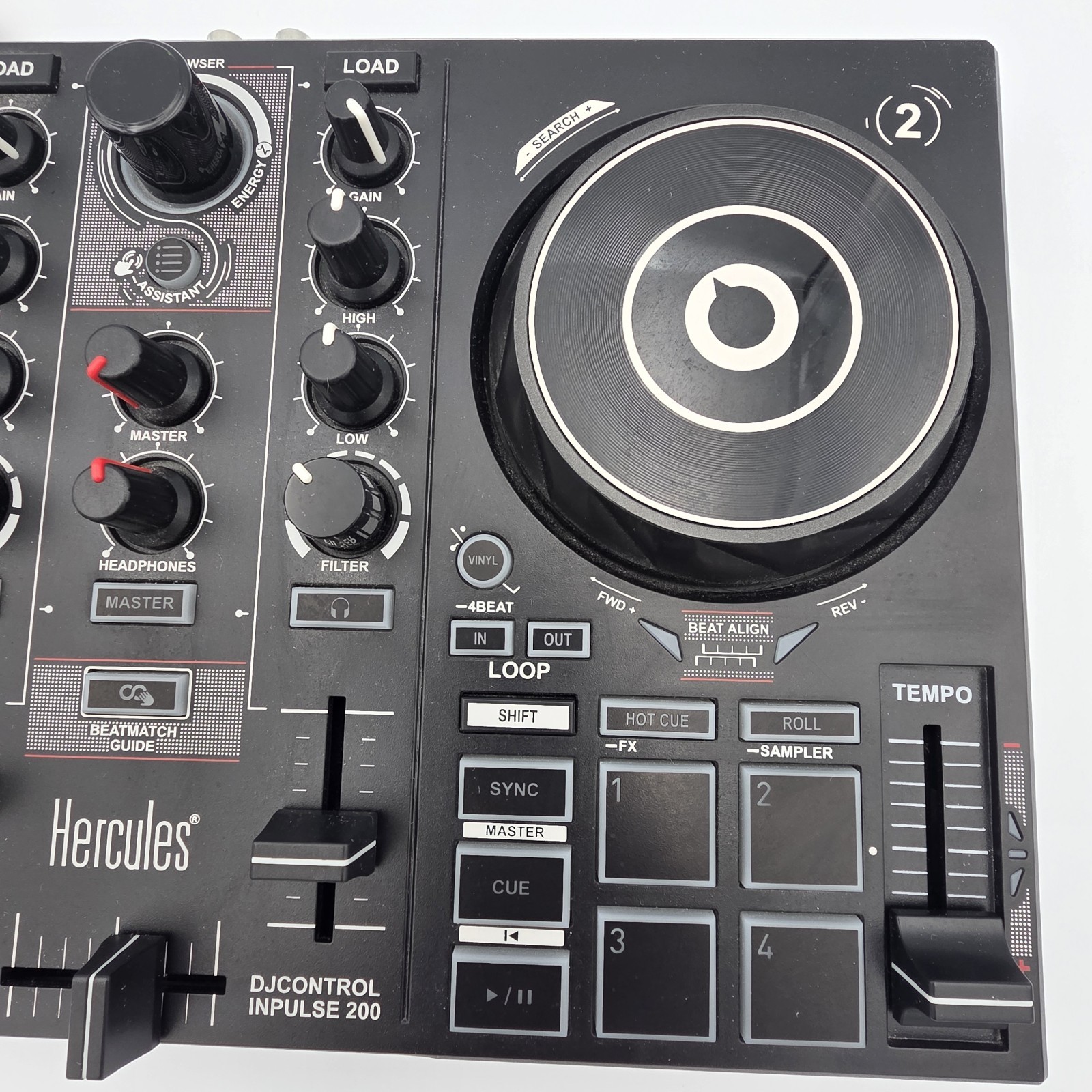Hercules DJC-INPULSE-200 DJControl Inpulse 200 2 Channel DJ Controller