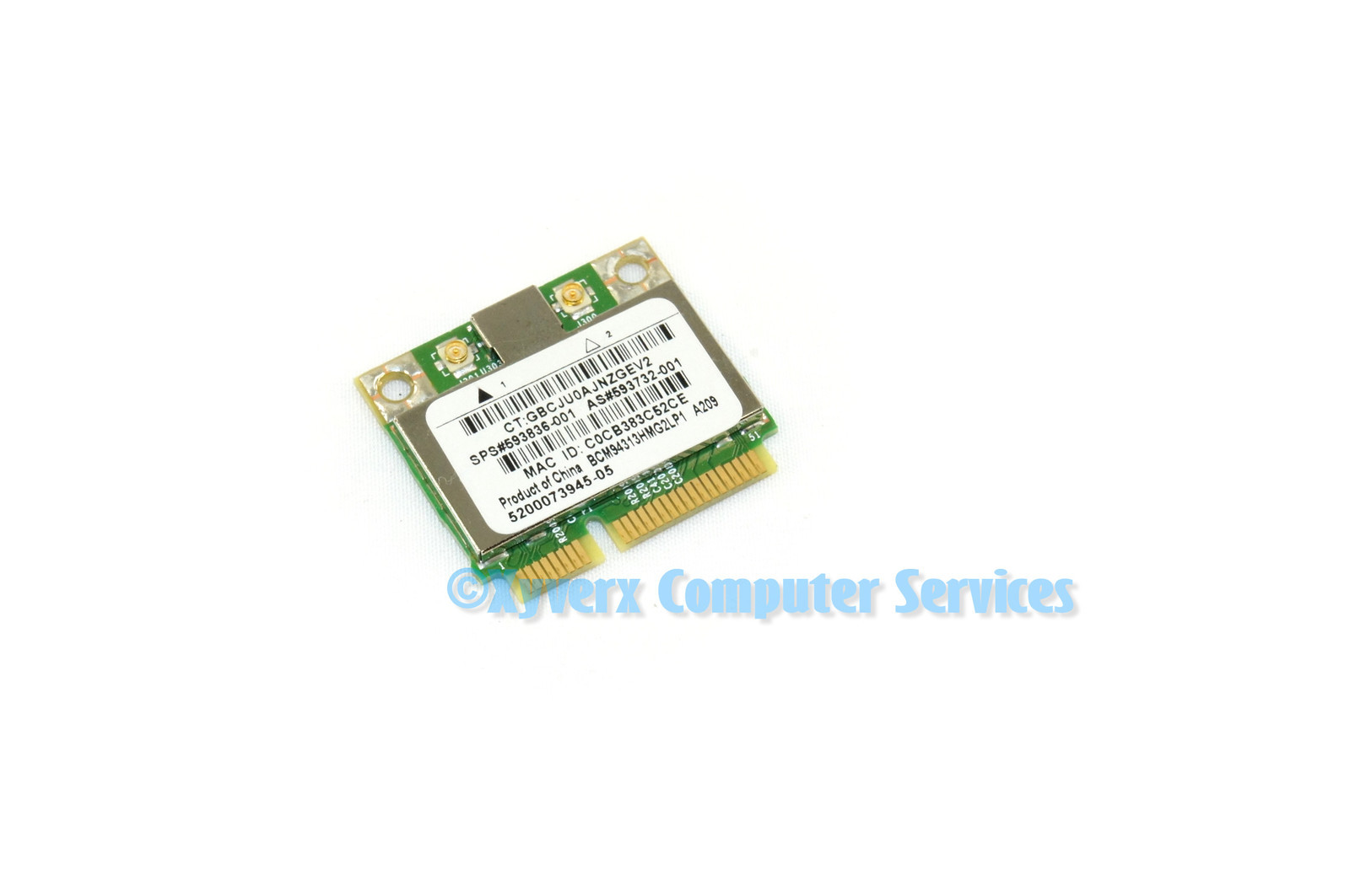 593836-001 GENUINE ORIGINAL HP WIRELESS CARD PAVILION G72-B (CA72)