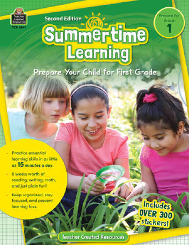 Summertime Learning: Prepare for Grade 1 - Paperback - GOOD