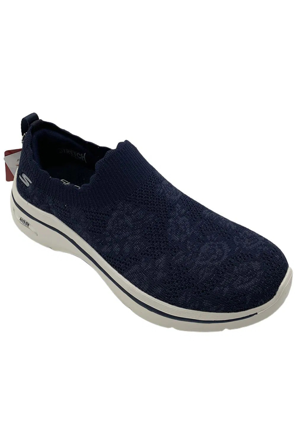 Skechers Women's Go Walk Arch Fit 2.0 Knit Slip-Ons Rosa Navy