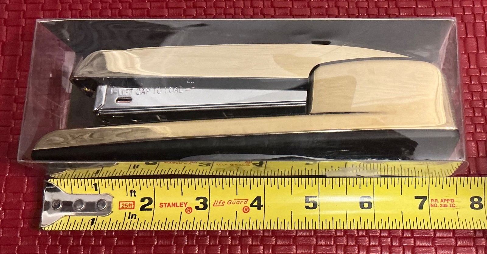 Nate Berkus x Swingline 747 Business Stapler Gold Metallic Limited Edition NEW