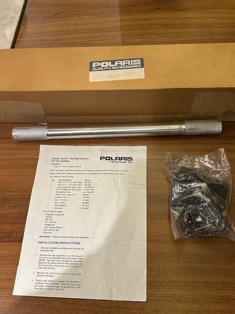 POLARIS OEM 2200831 FRONT SHAFT RETENTION KIT
