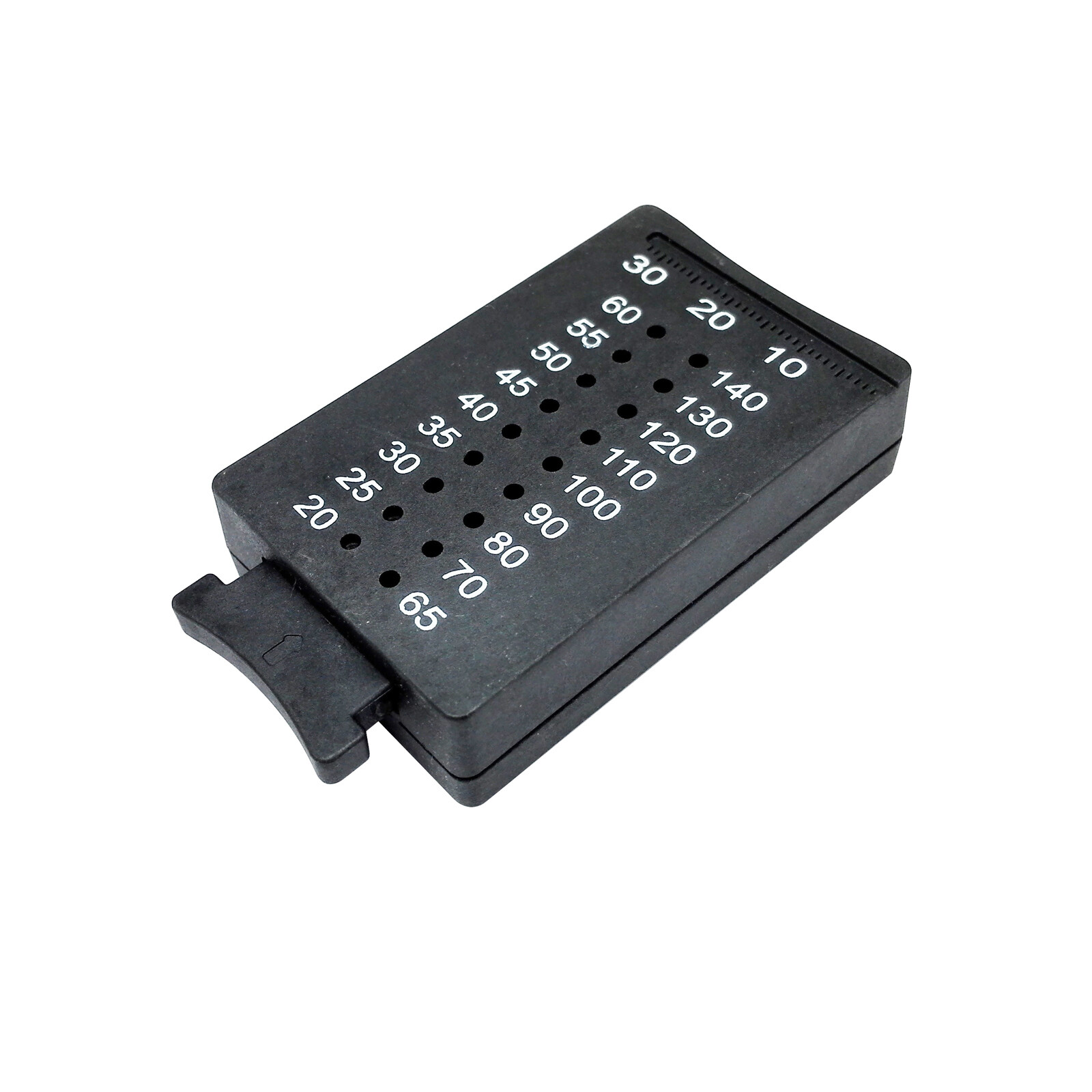 Dental Gutta Percha Points Gauge Cutter Endo Root Files Messurement Ruler Black
