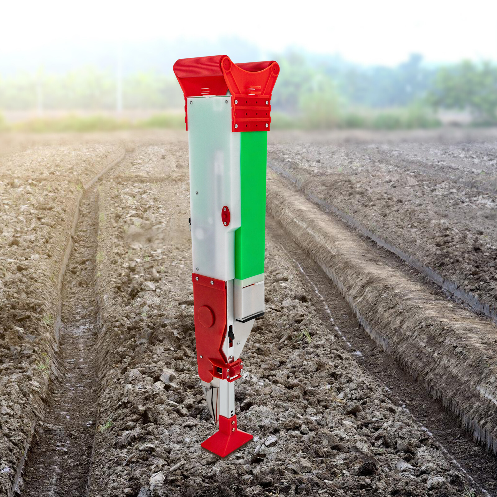 Vegetable Garden Planter Tool Handheld Manual Corn Peanut Seed Fertilizer NEW