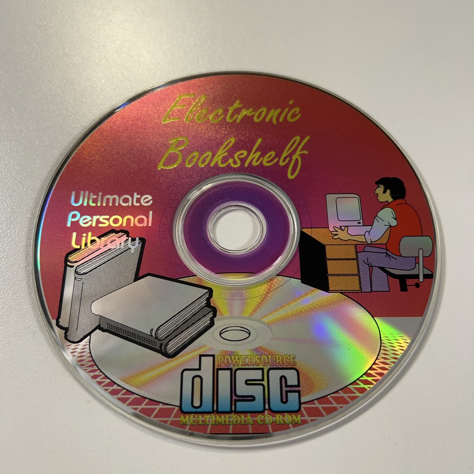 VTG Electronic Bookshelf Ultimate Personal Library Powersource PC CD-ROM