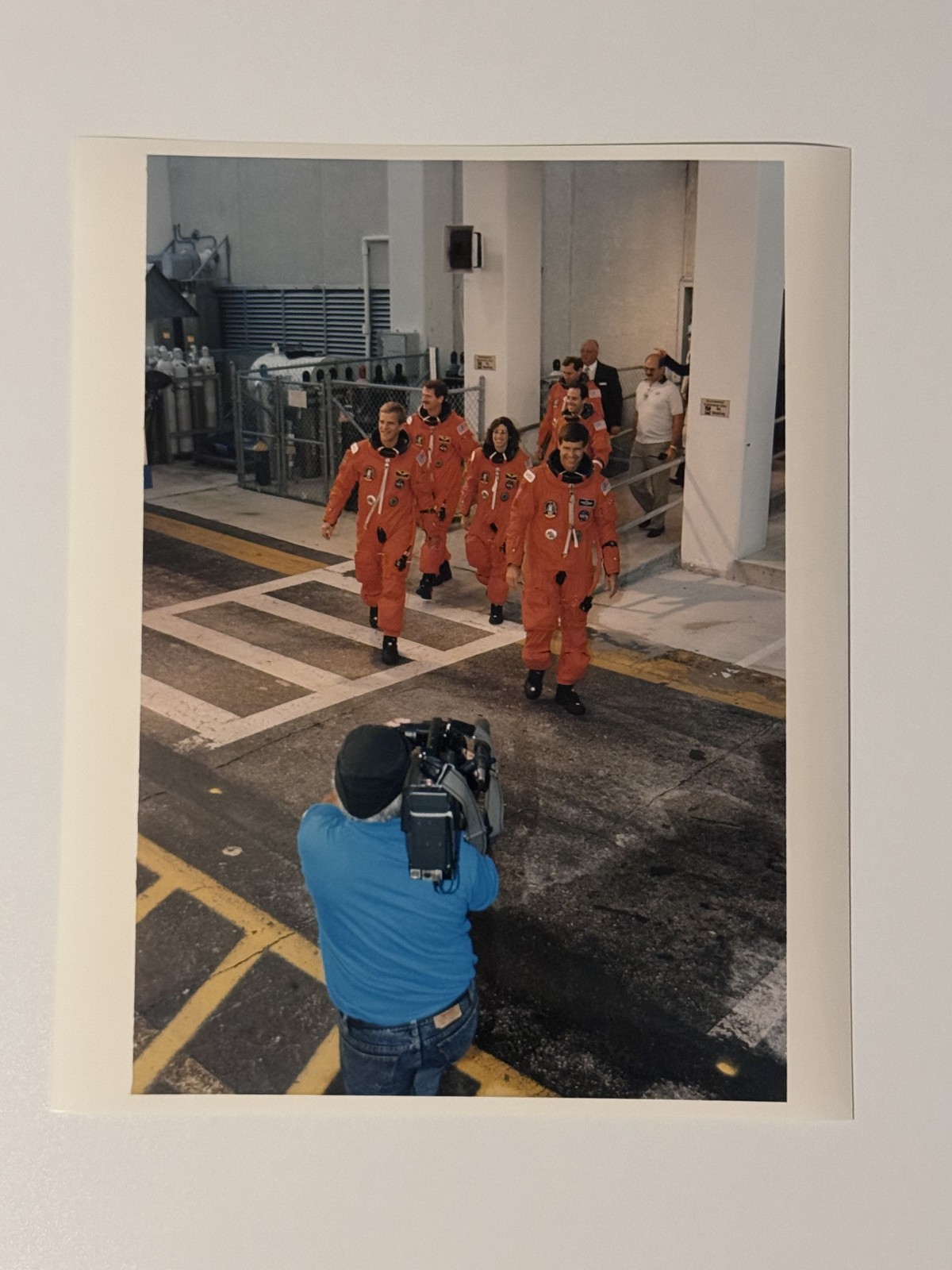 NASA STS-66 Crew Terminal Countdown Demonstration Test Press Photo