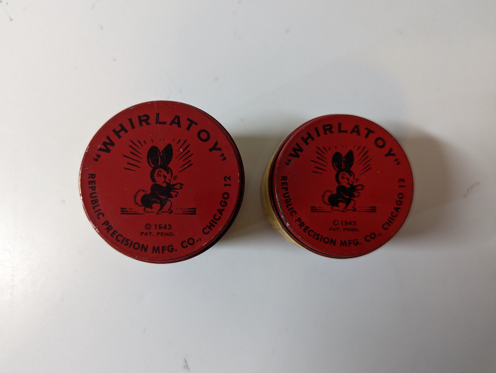 LOT 2 VTG 1943 Whirlatoy Republic Precision Spelling Teaching Aid
