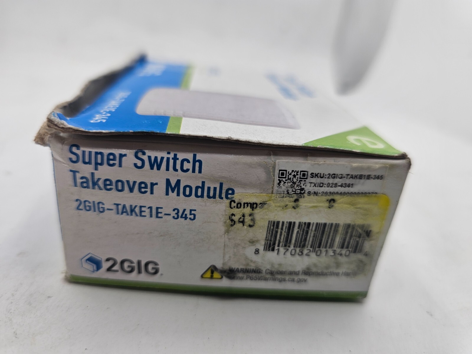 2GIG-TAKE1E-345 eSeries Encrypted Super Switch Takeover Module