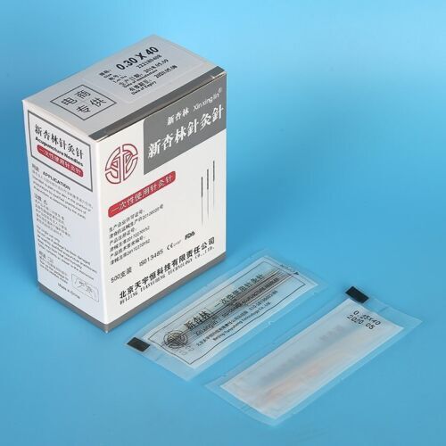 Acupuncture Spring Handle Needles with guide tube 500 1000 Massage Cupping Treat
