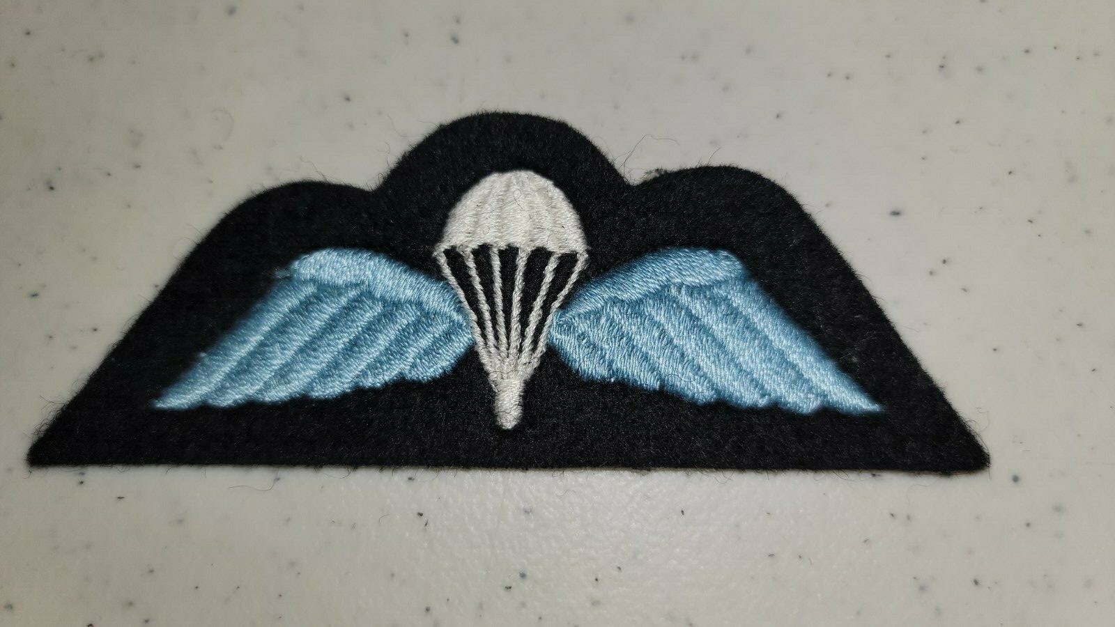 K1337 WW2 British Royal Air Force RAF Cloth Paratrooper Wing L3C