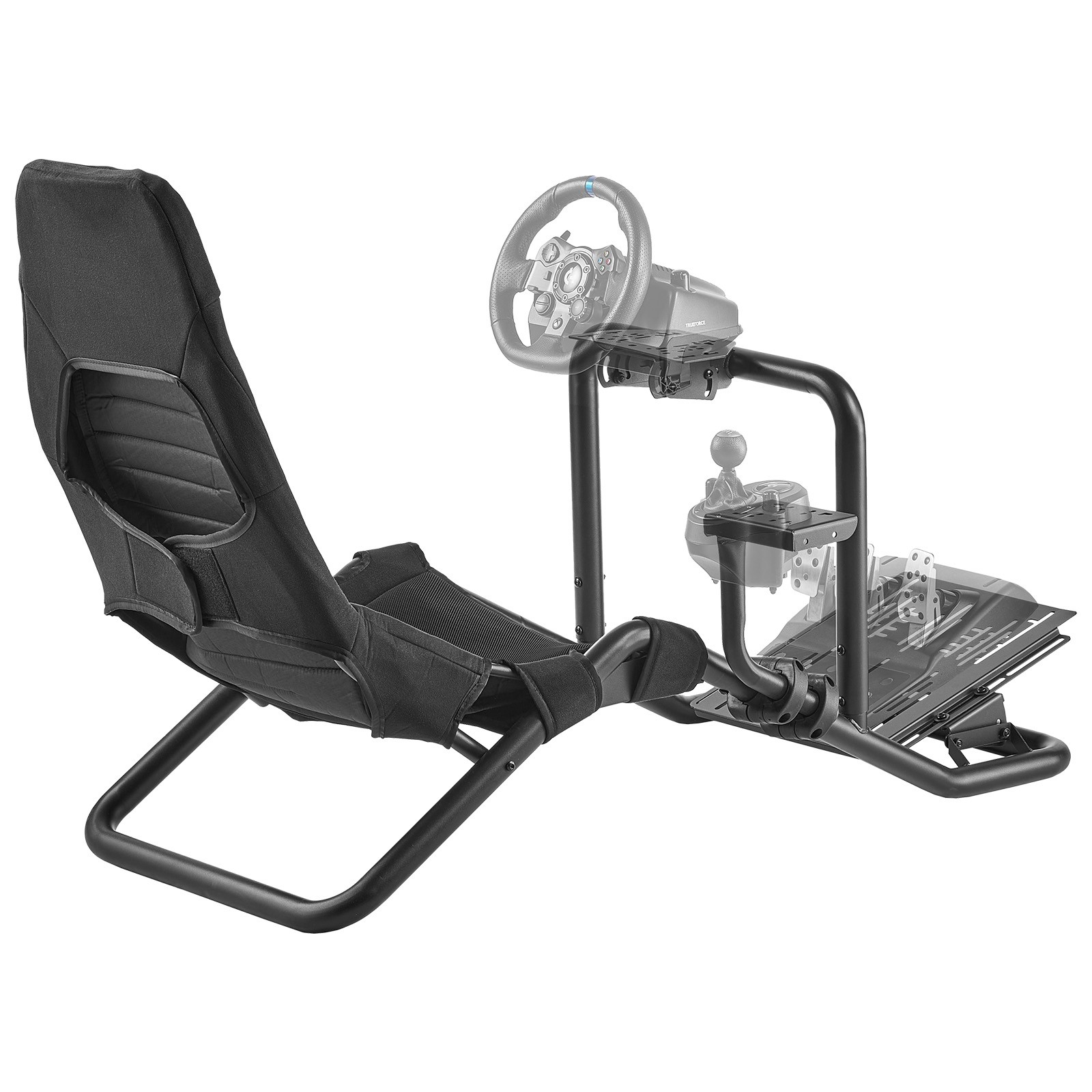 Uimoso Racing Steering Wheel Stand Integrated Fit Logitech Thrustmaster Pedal